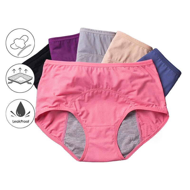 Buy 3 Get 5- Leak Proof Protective Panties