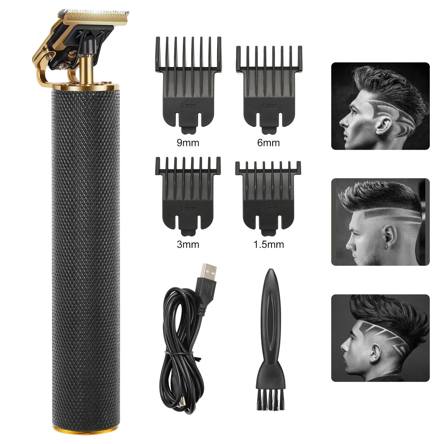 Electric Pro Li Outliner Hair Clippers Mens Hair Trimmer