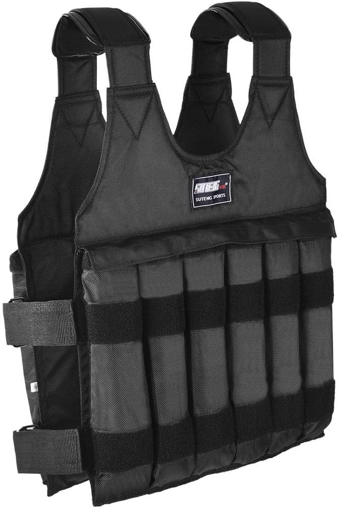 30KG Adjustable Exercise Loading Weight Vest - Weighted Vest Adjustable for Exercise