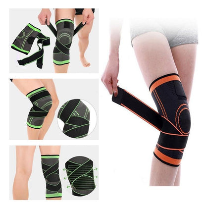 360 Compression Knee Brace - Fit Support for Joint Pain, Arthritis Relief,  and Improved Circulation