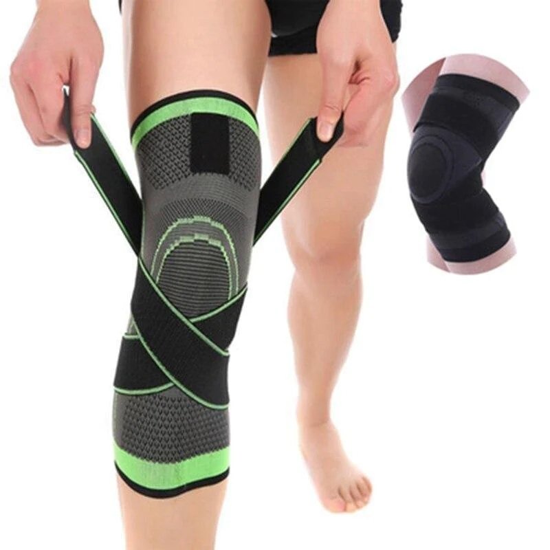 360 Compression Knee Brace - Fit Support for Joint Pain, Arthritis Relief,  and Improved Circulation