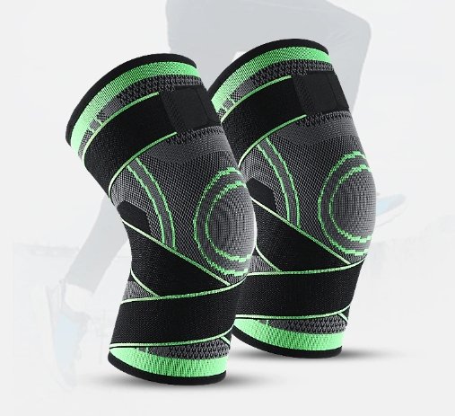 360 Compression Knee Brace - Fit Support for Joint Pain, Arthritis Relief,  and Improved Circulation