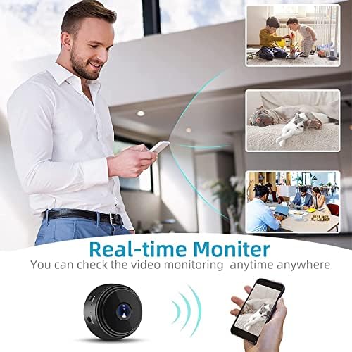 TinyCam – Mini WIFI Camera 1080P HD – Night Vision Included