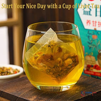 Daily Liver Tea, 18 Flavors Liver Tea with 18 Different Herbs for Better Liver