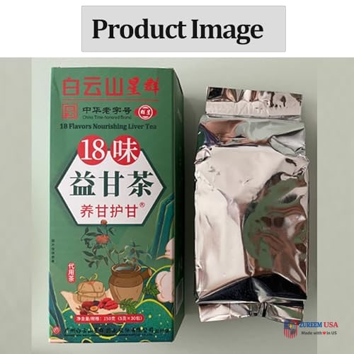 Daily Liver Tea, 18 Flavors Liver Tea with 18 Different Herbs for Better Liver