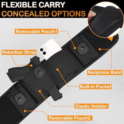 Ultimate Belly Band Holster - Black Dragon Holster