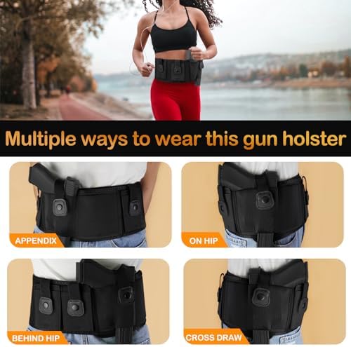 Ultimate Belly Band Holster - Black Dragon Holster