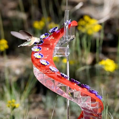 Shirem DNA Helix Hummingbird Feeder