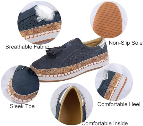 Libiyi Women’s Ultra-Comfy Breathable Sneakers