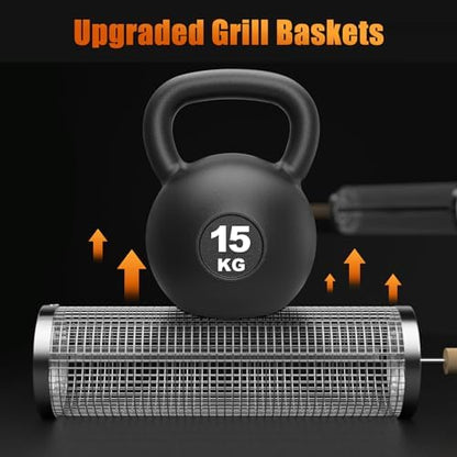 Rolling Grilling Basket