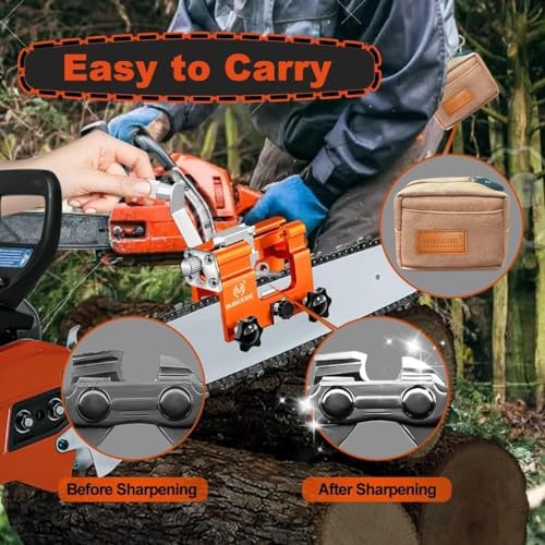 Chainsaw Chain Sharpening Jig