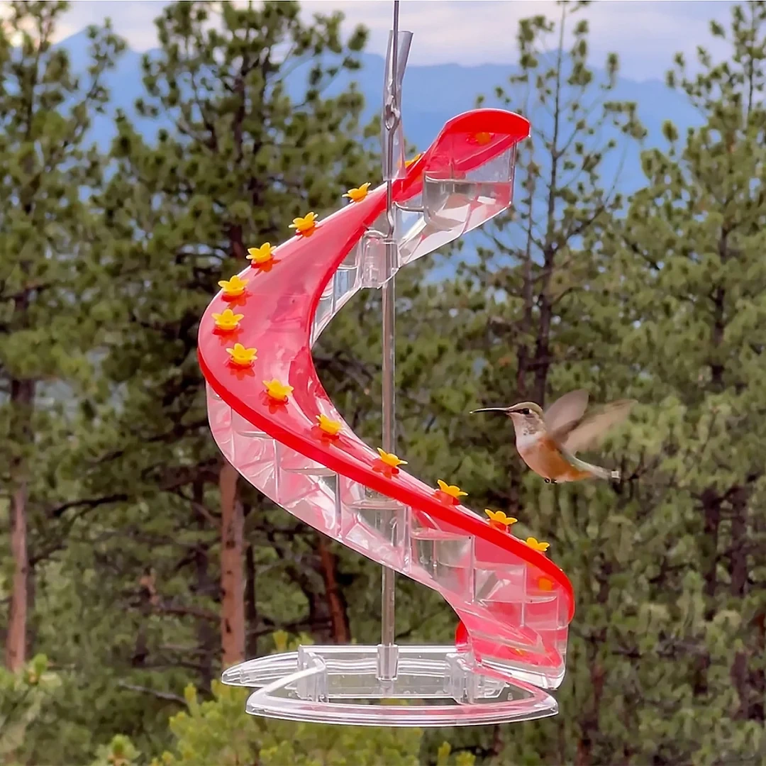 Libiyi DNA Helix 32-Port Hummingbird Feeder