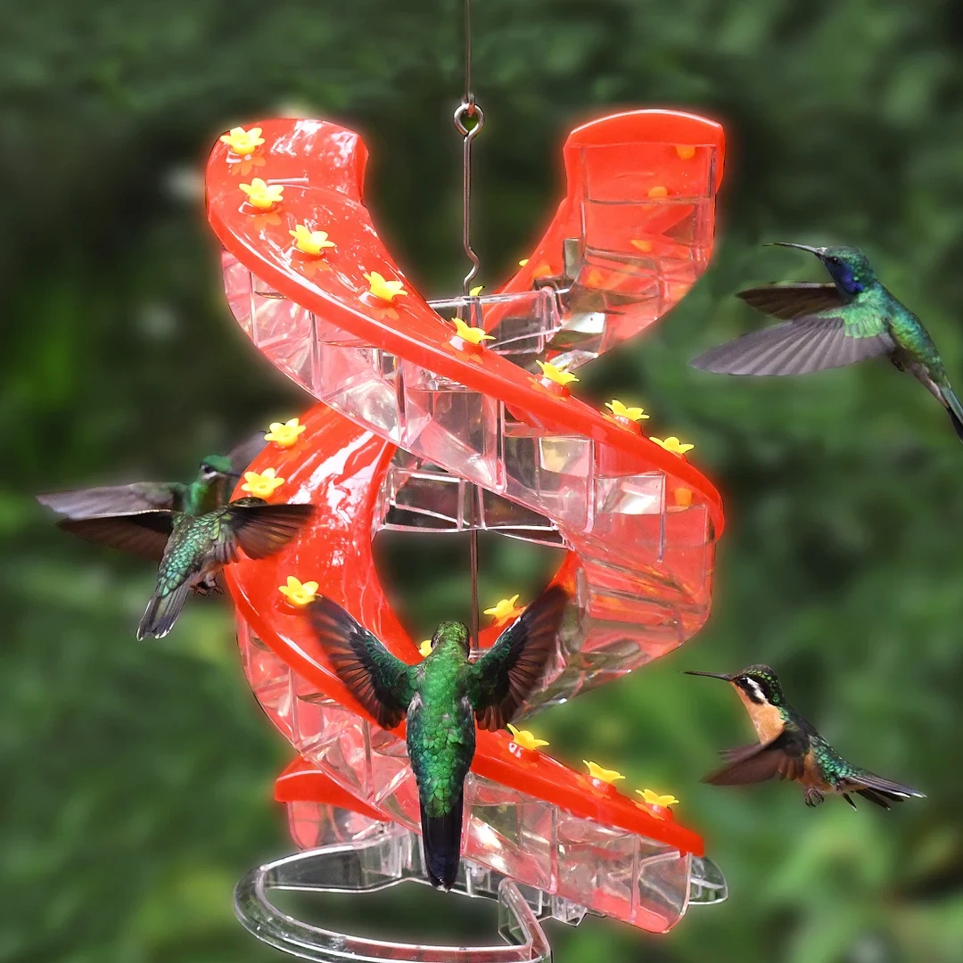 Libiyi DNA Helix 32-Port Hummingbird Feeder