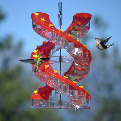 Libiyi DNA Helix 32-Port Hummingbird Feeder