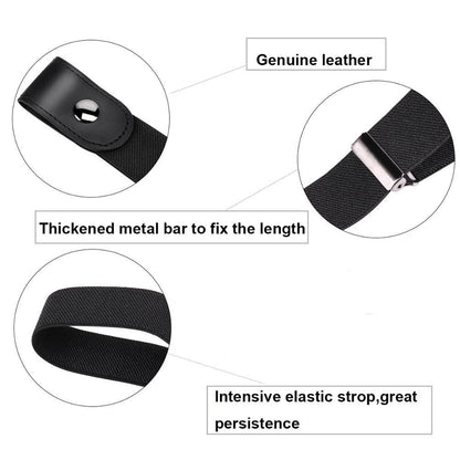 Buckle-Free Stretchable Womens Belt