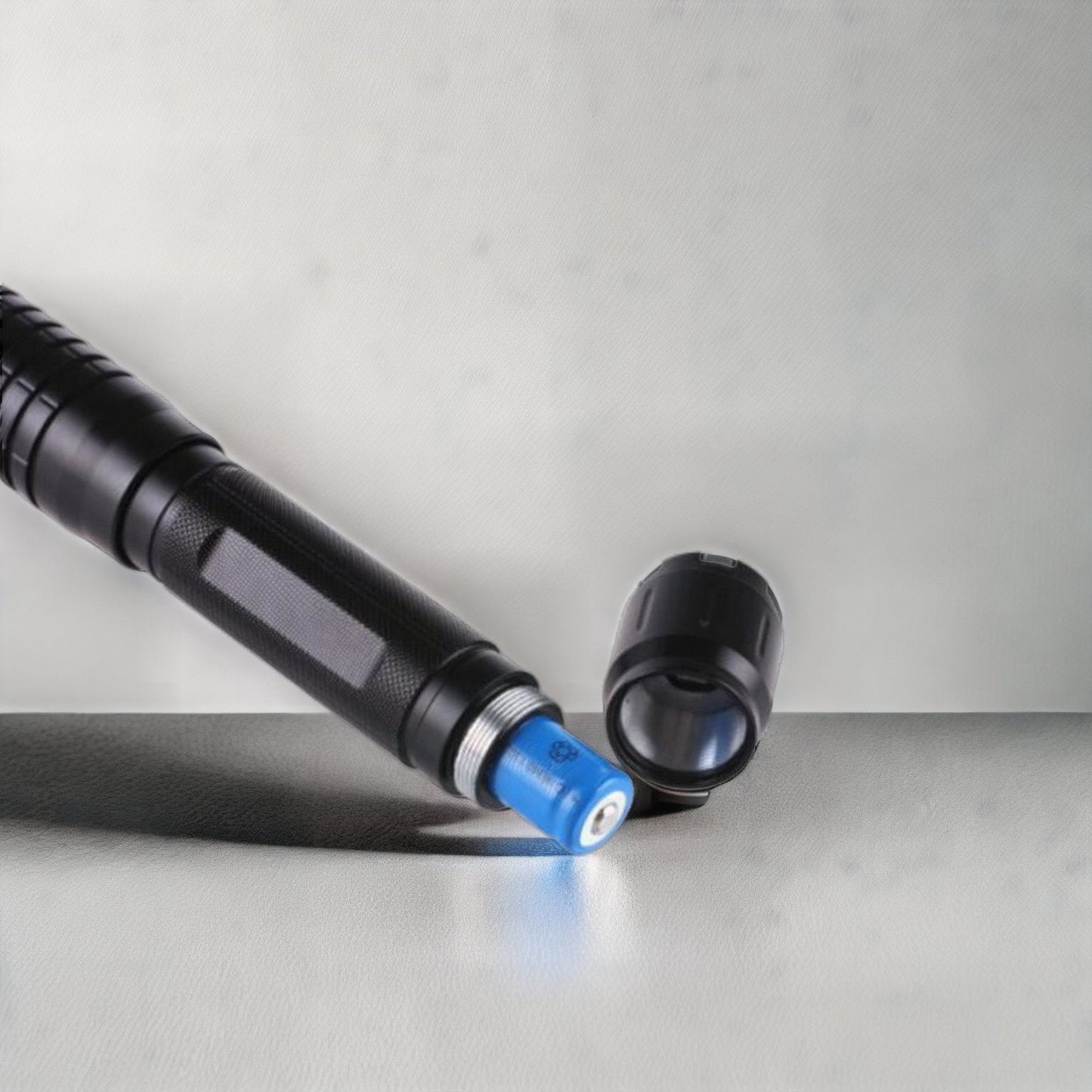 Burning Blue High-Power Tactical Laser Torch- Military Grade Flashlight