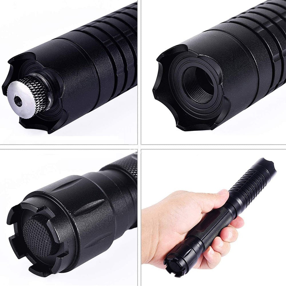 Burning Blue High-Power Tactical Laser Torch- Military Grade Flashlight