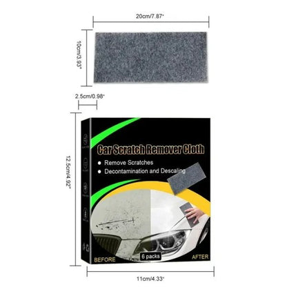 Car Scratch Remover Cloth - Nano Sparkle Anti-Scratch Cloth For Car Universal Metal Surface