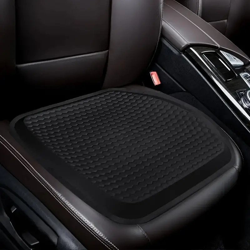 Car Seat Cushion with Breathable Cool Gel - Universal and Multifunctional, Provides Pressure Relief for Back and Tailbone Pain.