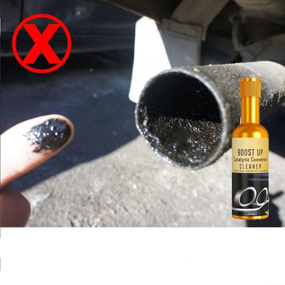 Catalytic Converter Cleaner - Instant Car Exhaust Cleaner Dust Stain Remover