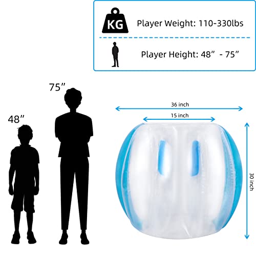 Inflatable Wearable Bubble  Bumper Ball -  Bubble Guard Sumo Bumper Balls