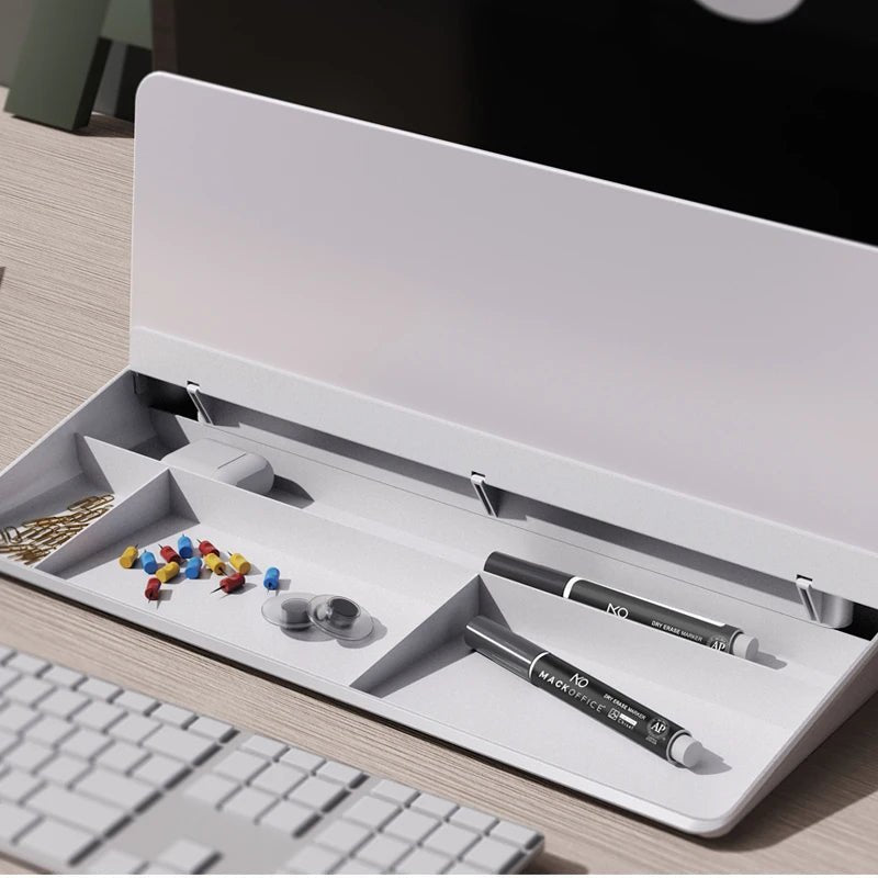 Desktop Mini Whiteboard Organizer - Compact Workspace Solution