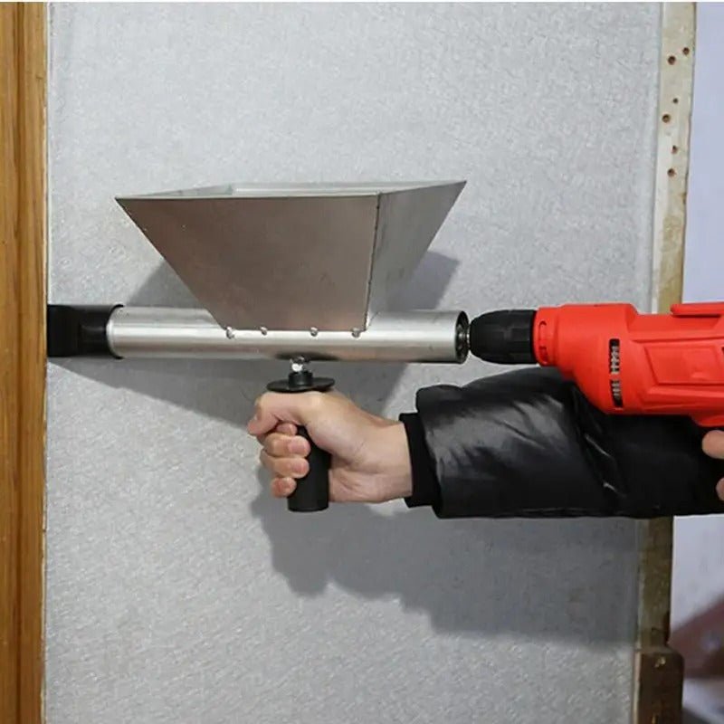 Electric Mortar Grout Gun - Caulking Machine with 4 Nozzles