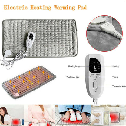 Electric Pain Relief Heating Pad with Optimized 6 Levels of Temperature and Timer