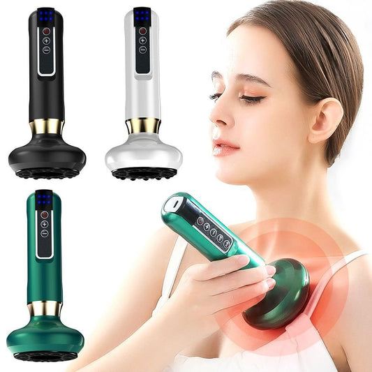 Electric Vacuum Cupping Massager  - Suction Detox Massage Machine Tool for Relieving Full Body Pain