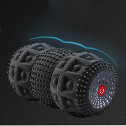 Electric Yoga Stick - Vibrating Roller Massager Electric Fitness Peanut Massage Ball