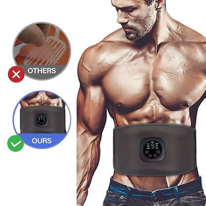 EMS Ab Stimulator Belt Machine For Belly Slimming, Toning, Abdominal