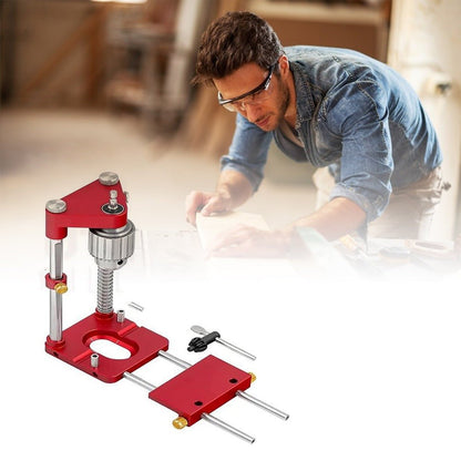 Freely Adjustable Drilling Locator - Woodworking Drilling Template Guide Tool Home