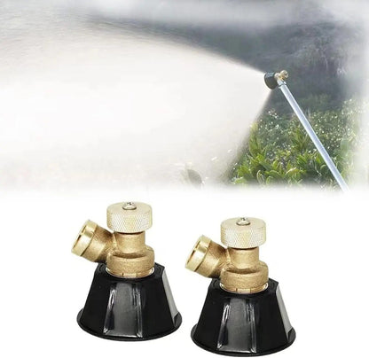 Garden Hose Nozzle Sprayer - Adjustable Copper Water Outlet Nozzle For Flower Grass Gardening Sprinkler