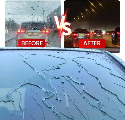 Glossy Powerful Automotive Windshield Cleaner - Prevents Rain And Fog Cleaning Glass Brush