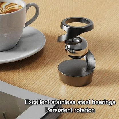 Gravity Defying Kinetic Desk Toy - Desktop Stress Relief Toy, Aluminum Alloy Decompression