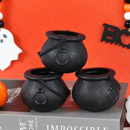 Halloween Candy Cauldron - 6pcs Mini Halloween Candy Bucket Pot