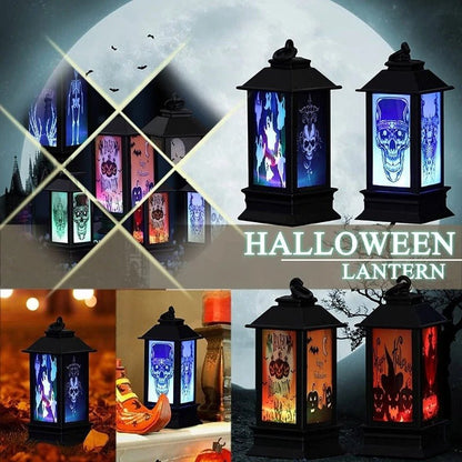 Halloween Decoration Props Lantern Flame - Halloween LED Candles Lanterns