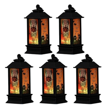 Halloween Decoration Props Lantern Flame - Halloween LED Candles Lanterns