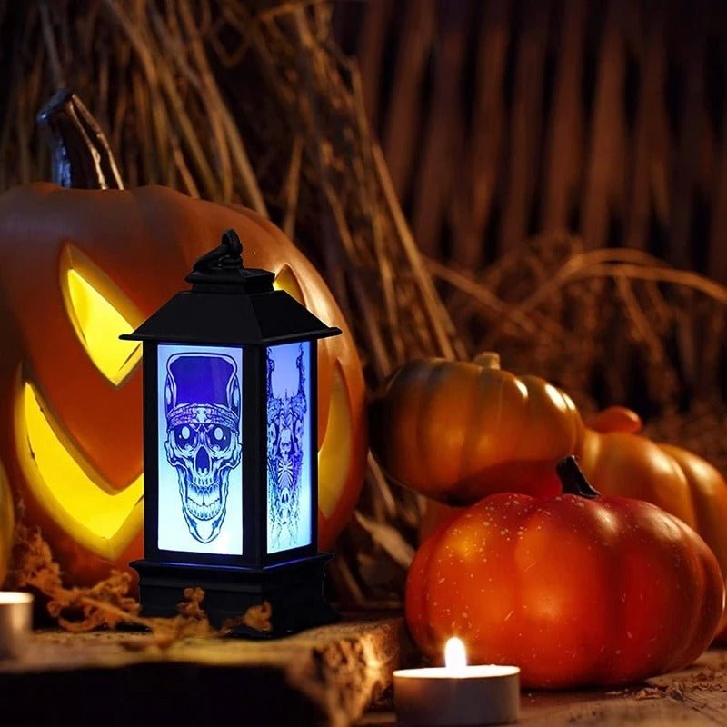 Halloween Decoration Props Lantern Flame - Halloween LED Candles Lanterns