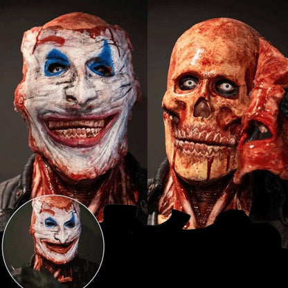 Halloween Double Layer Mask - Scary Masks for Adult Costume Party