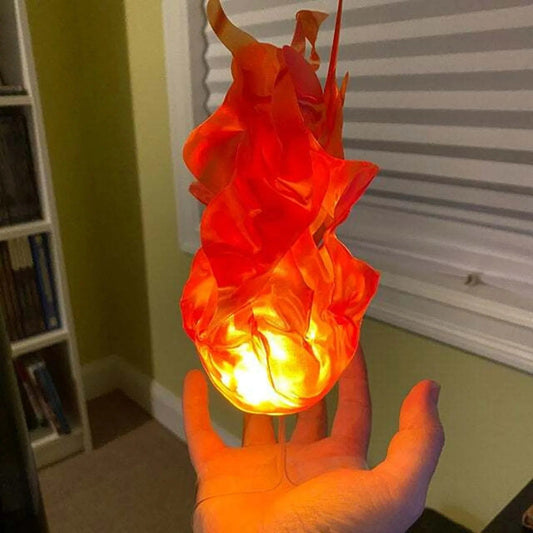 Halloween Floating Fireball Party Props - Illuminated Floating Fire for Role Playing Halloween Home Party Decorations