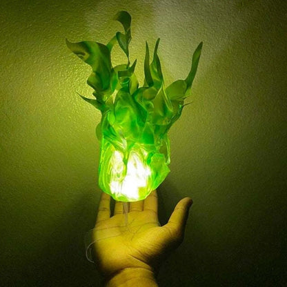 Halloween Floating Fireball Party Props - Illuminated Floating Fire for Role Playing Halloween Home Party Decorations