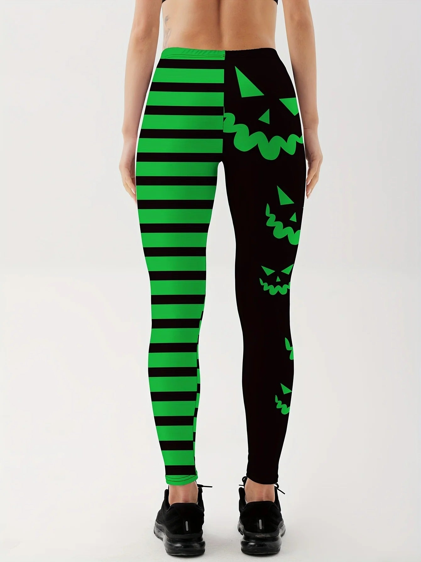 Halloween Pumpkin Sexy Leggings - Festive & Functional