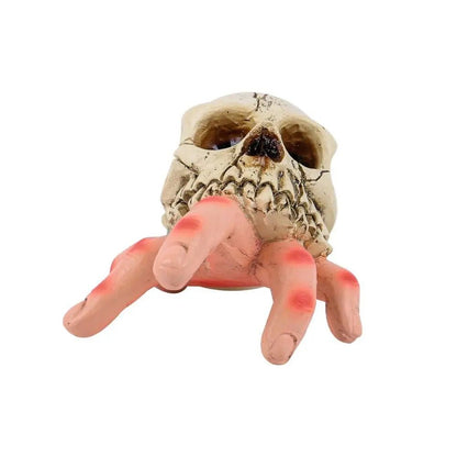 Halloween Skull Simulation Hand - Spooky Horror Garden Resin Ornaments Halloween Skull Hand