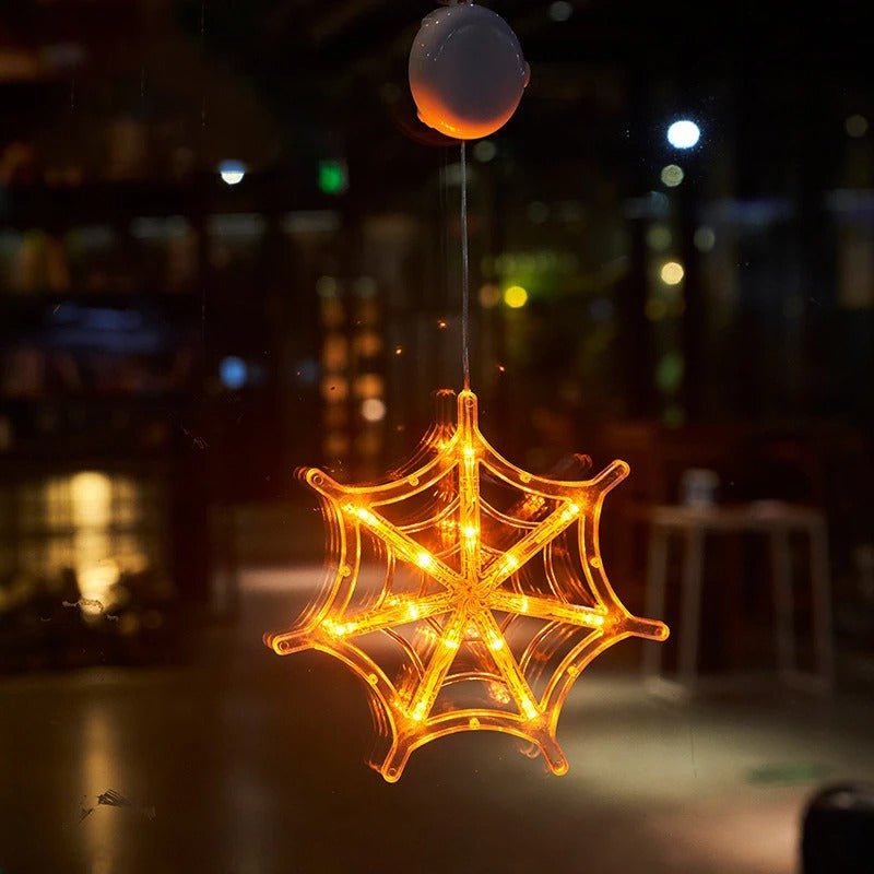 Halloween Suction Cup Light LED - Halloween Window Decorations Lights