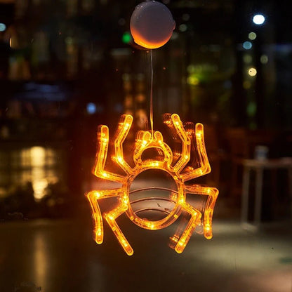 Halloween Suction Cup Light LED - Halloween Window Decorations Lights