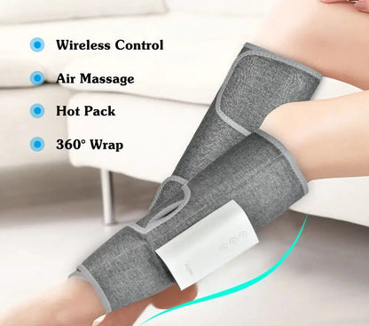 Heated Leg Massager – CALF MASSAGER WRAPS WITH AIR COMPRESSION