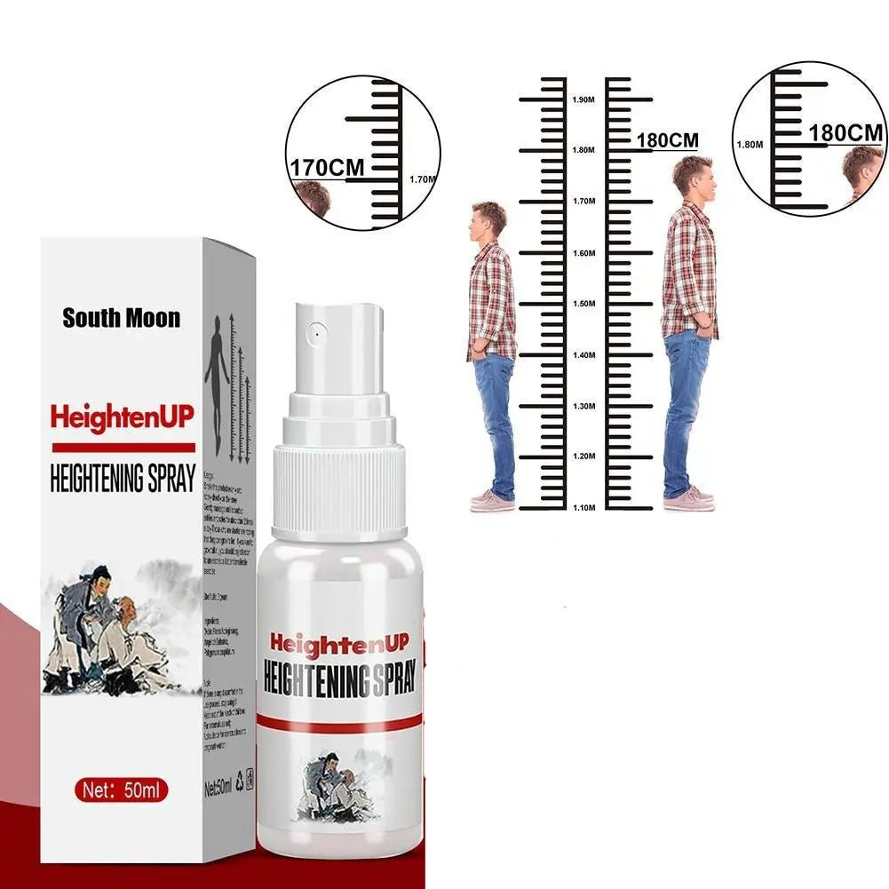 Heightening Spray - Height Growth Spray Body Bone Growth Increase Height Essential Oil