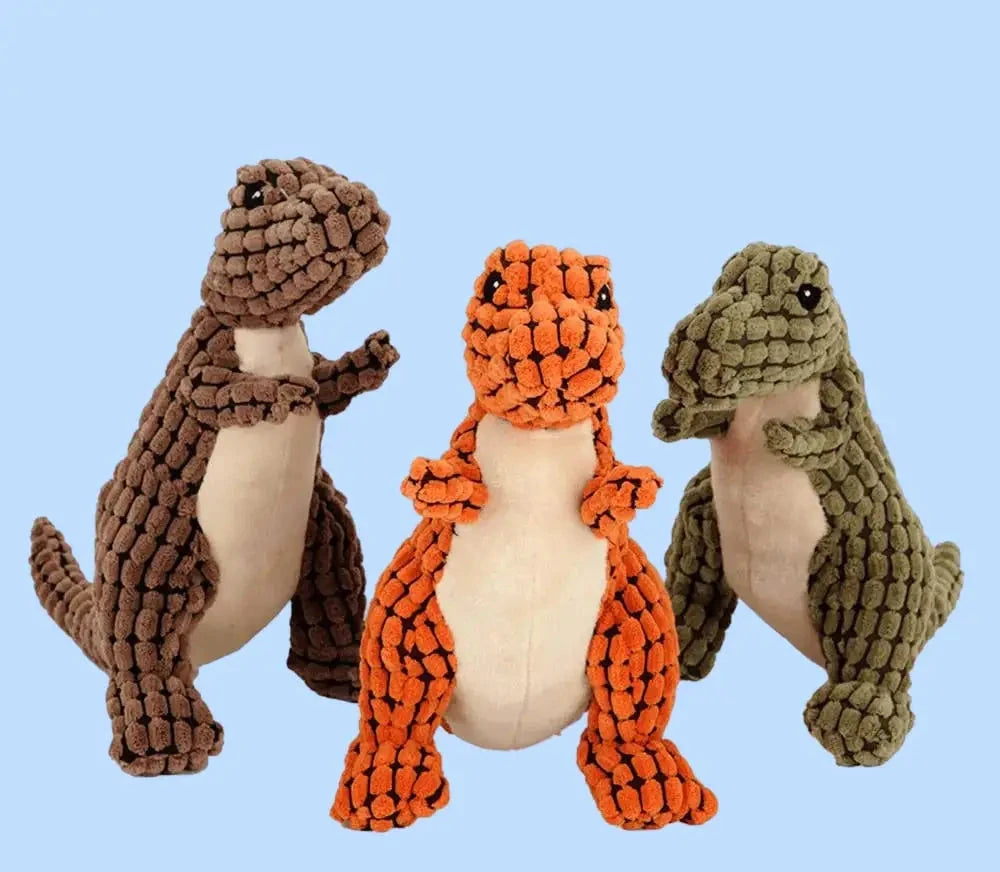 Indestructible Robust Dino - Dog Toy 2.0 Upgrade Version