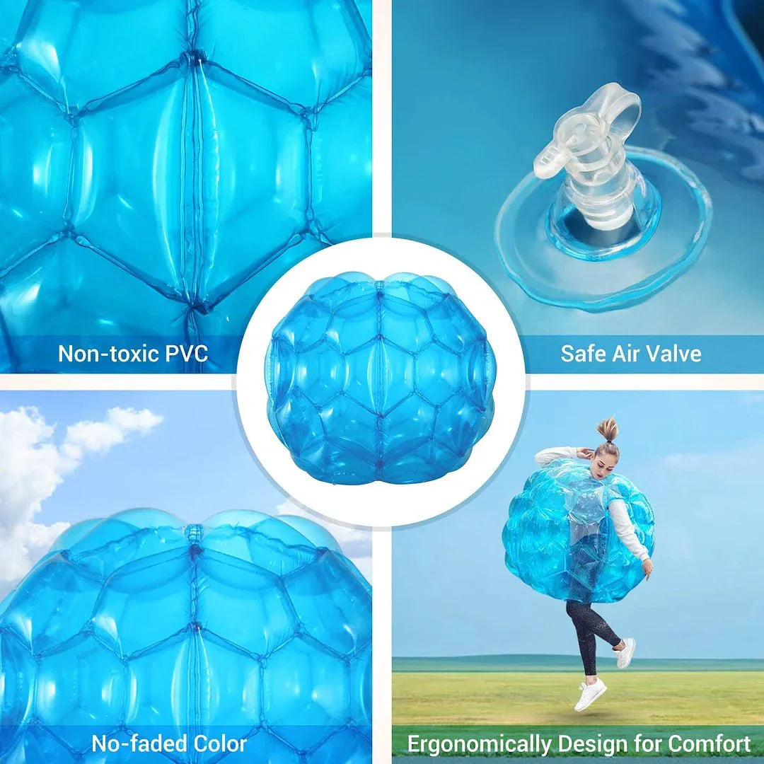 Inflatable Wearable Bubble  Bumper Ball -  Bubble Guard Sumo Bumper Balls